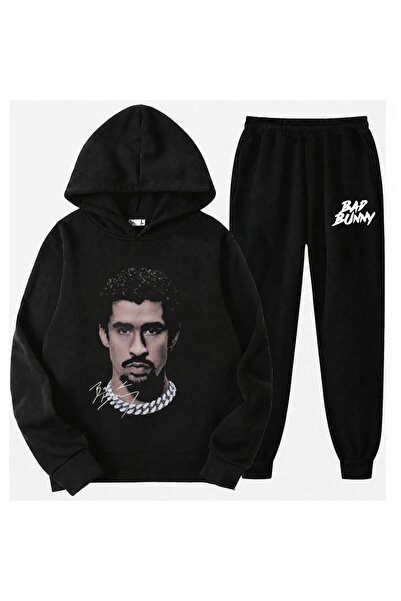 PANDORICA Παιδική φόρμα με στάμπα Bad Bunny, 100% βαμβάκι