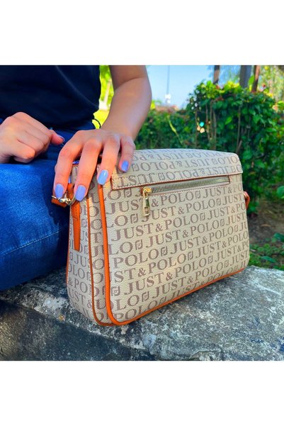 Just Polo Comfort-Focused Multi-Compartment Women's Hand and Shoulder Bag