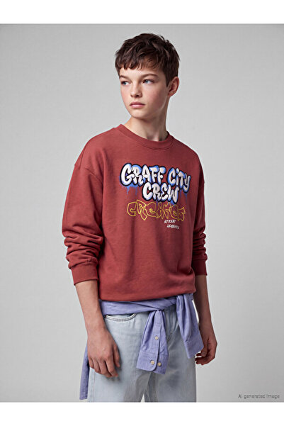 LC Waikiki Quality Parts Printed Boys' Sweatshirt from Çelebi Store
