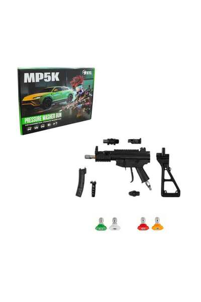 OEM MP5K Πιστόλι Πίεσης Νερού για Πλυστικό Μηχάνημα – Σετ με 4 Μπεκ - Cleanin...