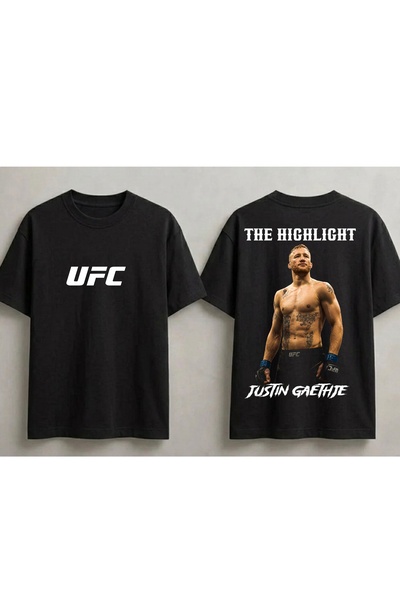 PANDORICA Justin Gaethje je dizajnirao unisex majicu sa štampanim motivom, ve...
