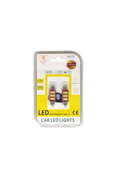 OEM EJC Λάμπες Αυτοκινήτου Canbus 12LED 39mm 2τμχ ψυχρό φως - LED light