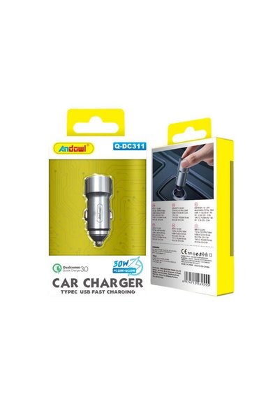 OEM Andowl Φορτιστής αυτοκινήτου 30W Q-DC311 - Car charger
