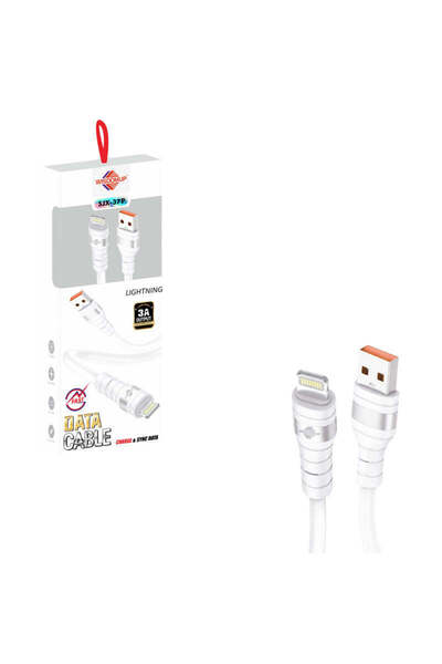 OEM Wisdomup Καλώδιο Φόρτισης USB σε Lightning 3A Ταχείας Φόρτισης SJX-37P - ...