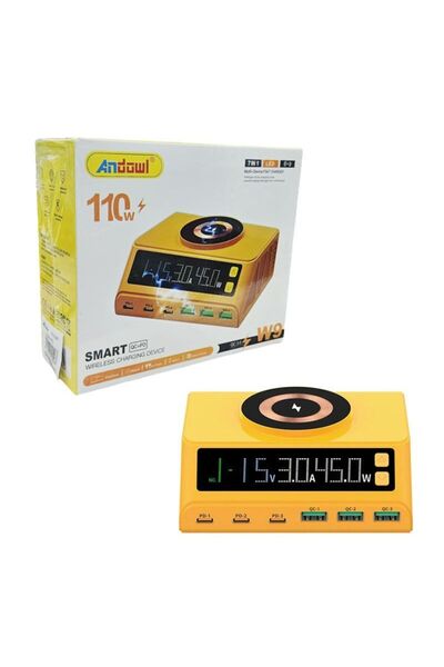 OEM Andowl Σταθμός Γρήγορης Φόρτισης 7 σε 1 με Ασύρματη Φόρτιση - 7-in-1 Fast...
