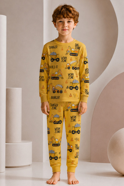 Novelle %100 Pamuk Erkek Çocuk Pijama Takımı
