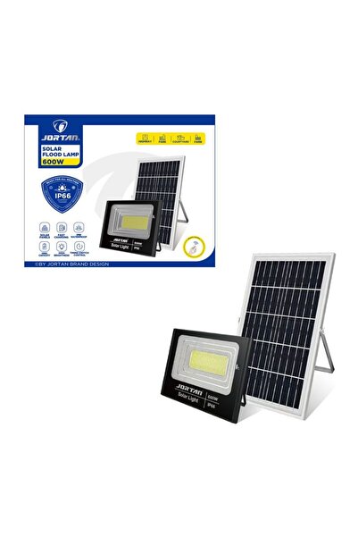 OEM Jortan Ηλιακός Προβολέας Με Τηλεχειριστήριο LED 600W IP66- Solar Flood Lamp