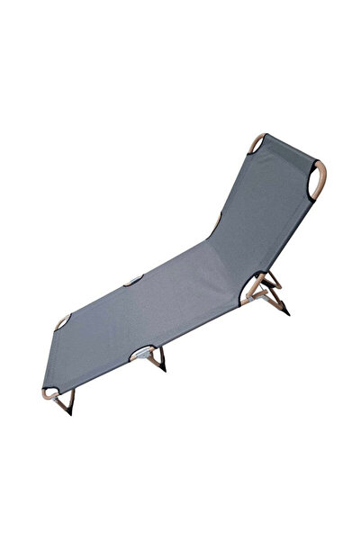 Tradesor Πτυσσόμενη ξαπλώστρα παραλίας - 1247BGK - 251023 - Grey