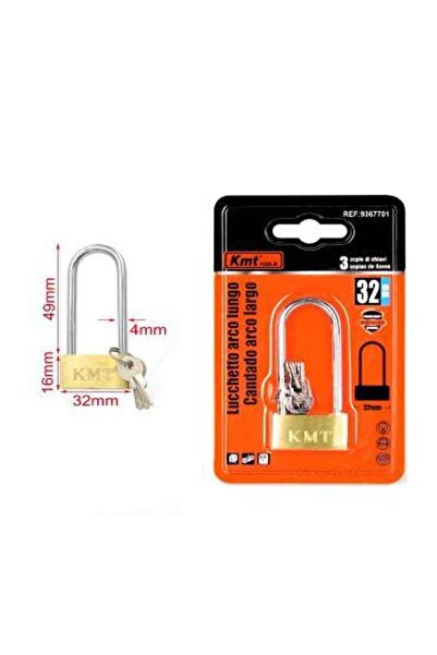 OEM KMT Λουκέτο Ασφαλείας Με Κλειδάκι 32 mm- Padlock