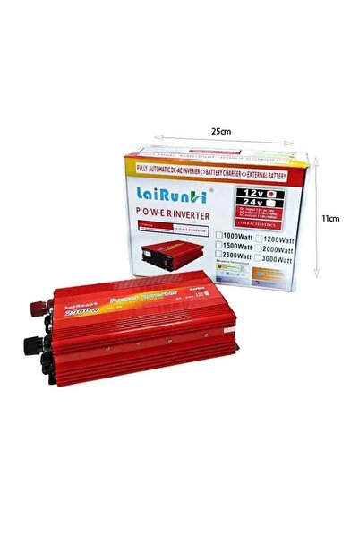 OEM LaiRunH Inverter Αυτοκινήτου 500W 12V – Power Inverter