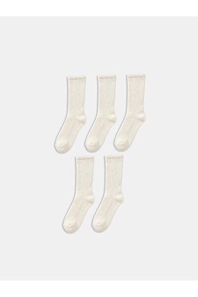LC Waikiki Quality Pieces from Çelebi Store Women's Socks 5-Pack