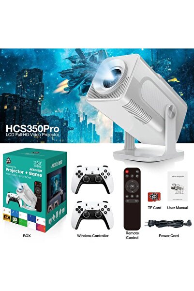 OEM Gamer Φορητός Προβολέας Προτζέκτορας & Κονσόλα Παιχνιδιών - Projector + Game