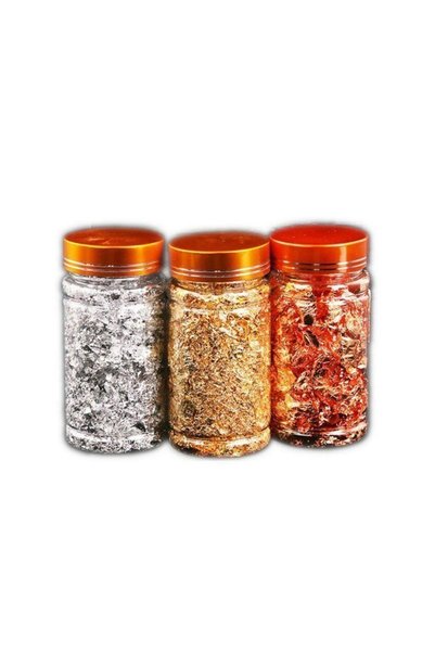 OEM Φύλλα ασήμι για διακόσμηση νυχιών - Nail art decoration foil glitter