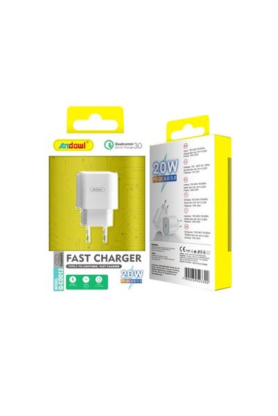 OEM Andowl Φορτιστής Type-C 20W Q-CD012 - Charger