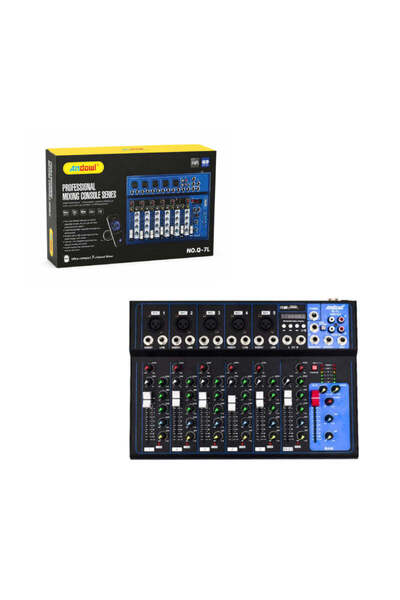 OEM Andowl Επαγγελματική Κονσόλα Ήχου 7 Καναλιών Bluetooth USB Q-7L- Μίκτης Ή...