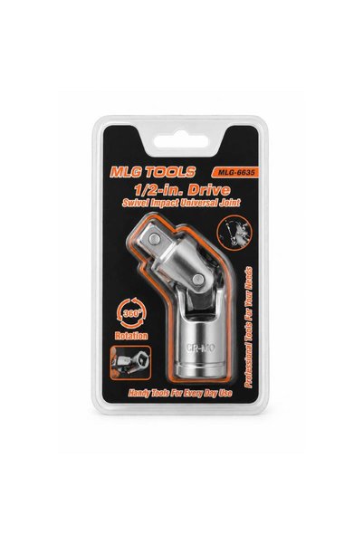 OEM Καρδανικός Αντάπτορας Κρουστικού 1/2" 360° CR-MO - 1/2" Drive Swivel Impa...