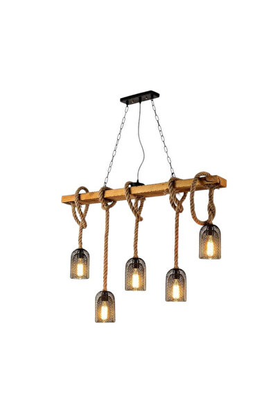 Tradesor Φωτιστικό οροφής τραπεζαρίας Rustic - 12 - 430521