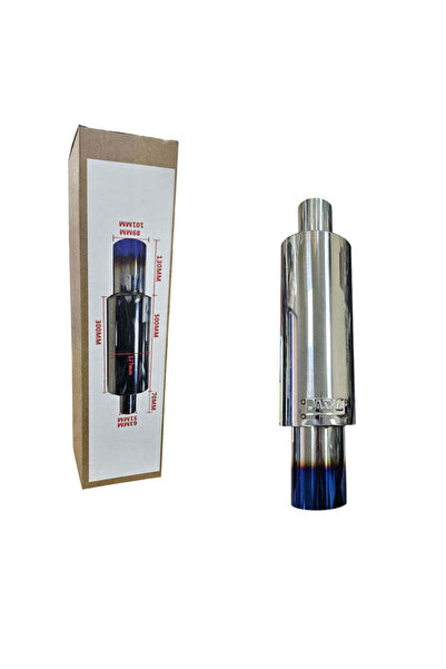 OEM Τελικό Καζανάκι Εξάτμισης 70cm x 12,7cm - Exhaust Muffler Tip