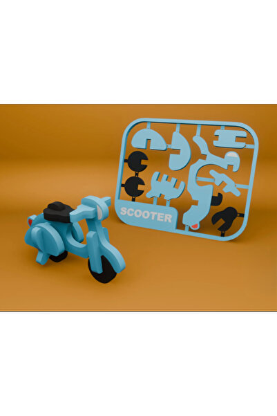 Scooter koleksiyonluk model maket