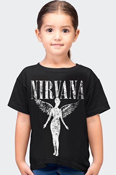 ROCKANDROLL Majica za crnu devojku Angel Nirvana