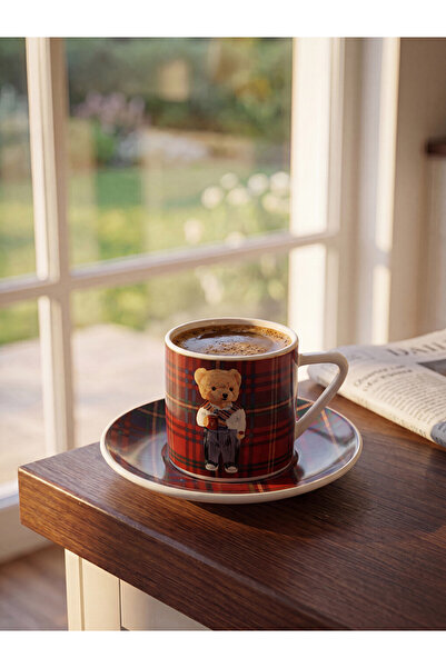 LC Waikiki Sparkling Choices Bear Printed Coffee Cup Set from Shining Store