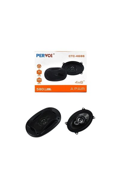 OEM PerVoi Σετ Ηχεία Αυτοκινήτου Midrange 4×6″ 580W RMS 2τμχ CTC-4686 - Drive...