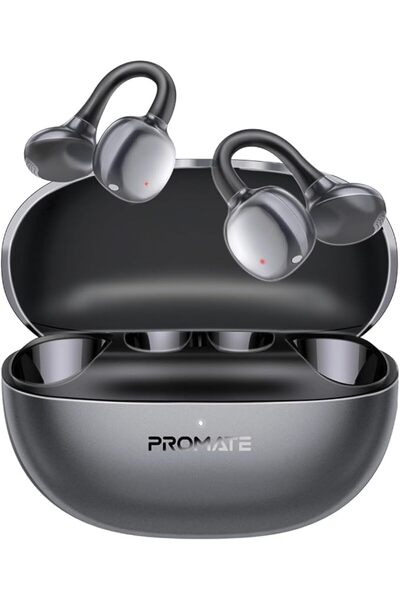 Promate AirClip-Pro Open-Ear True Wireless Earbuds, Clip-On OWS Design with 1...