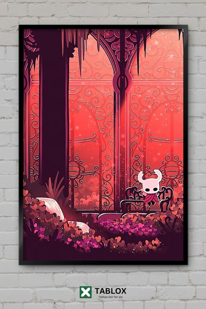 tablomaxtbx Hollow Knight Knight of Darkness Fantastična igra Umešana dekorat...