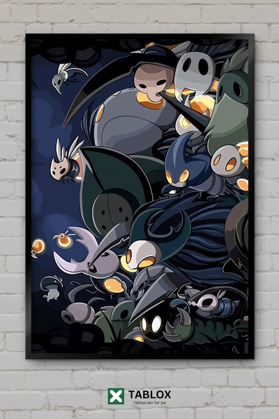 tablomaxtbx Hollow Knight Knight of Darkness Φανταστικό Παιχνίδι Διακοσμητικό...