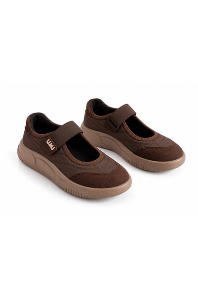 LABRONA Women's High-Sole Velcro Orthopedic Sneaker Walking Shoes