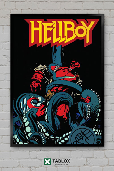 tablomaxtbx Αφίσα ταινίας Hellboy Cehennem Çocuk Çocuk της Κόλασης Break Free...
