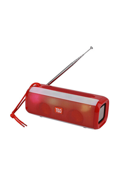 T&G Ασύρματο ηχείο Bluetooth - TG144 - 887059 - Red