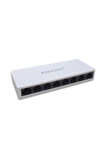 pixlink Switch με 8 θύρες Ethernet - SW08S-8 - PIX-LINK - 812037