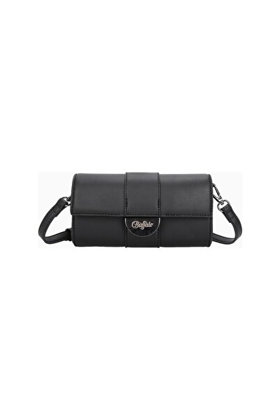 Buffalo Clutch Curve Night Baguette Bag, Black