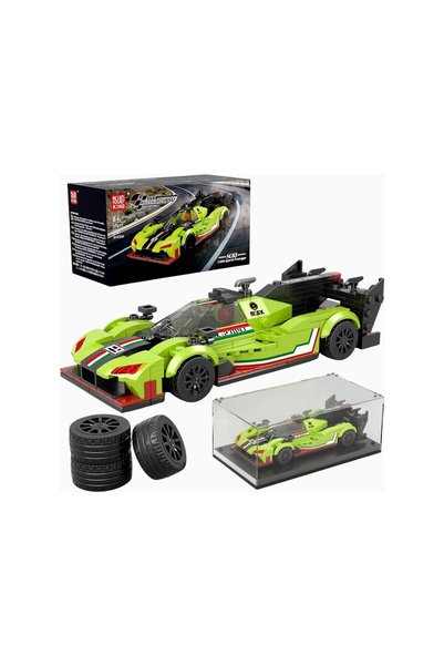 mouldking Mould King 27097 Sports Car Building Set 399 Pieces with Acrylic Box