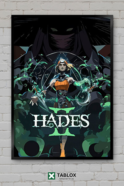 tablomaxtbx Αφίσα μυθολογίας παιχνιδιών Hades Fantasy Fantastic Game, Διακοσμ...
