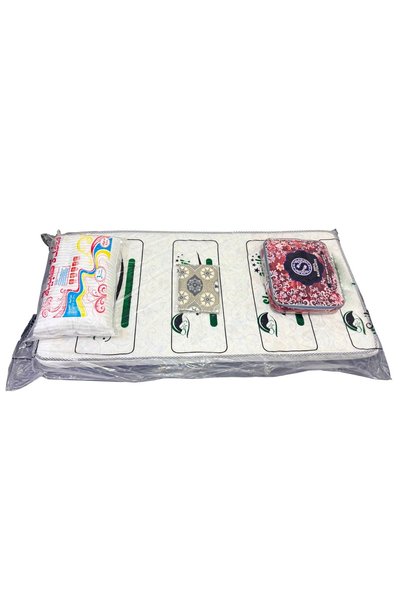 Generic Iron bed package single bed 190*90 cm, with a 2 kg blanket, with a single mattress 190*90*10 cm, a mattress cover 190*90 cm, a pillow 65*35 cm