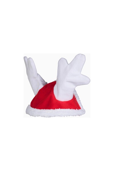 horze Yılbaşı Rentiyer At Kulaklığı Noel Temalı Yumuşak At Şapkası