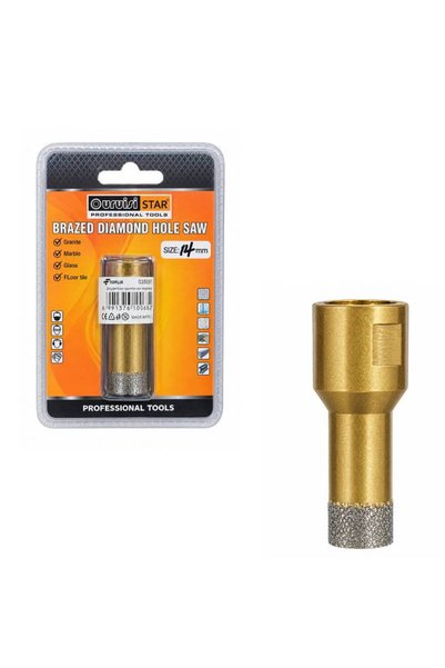 OEM Uruisi Διαμαντοτρύπανο Ποτηροτρύπανο 14mm για Γρανίτη, Μάρμαρο, Γυαλί & Π...