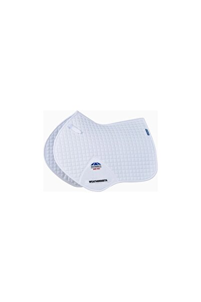 Weatherbeeta Prime Air-Tec Atlama Eyer Altlığı Nefes Alabilir Premium Pad - WB Beyaz