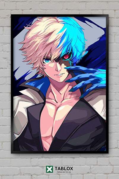 tablomaxtbx Guilty Gear Strive Fighting Game Αφίσα παιχνιδιού μάχης με διακοσ...