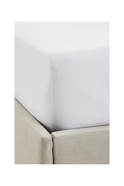 THE WHITE COMPANY Single Row Cord Egyptian Cotton Elastic Fitted Sheet