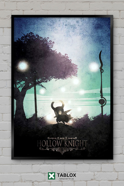 tablomaxtbx Hollow Knight Knight of Darkness Φανταστικό Παιχνίδι Διακοσμητικό...