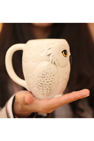 Pan i Pani Gadżet Cană ceramică Bufnița Hedwig Harry Potter Cadou