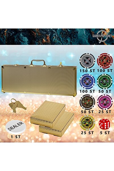 NO BRAND SET DE JOC POKER AURIT 500 JETE