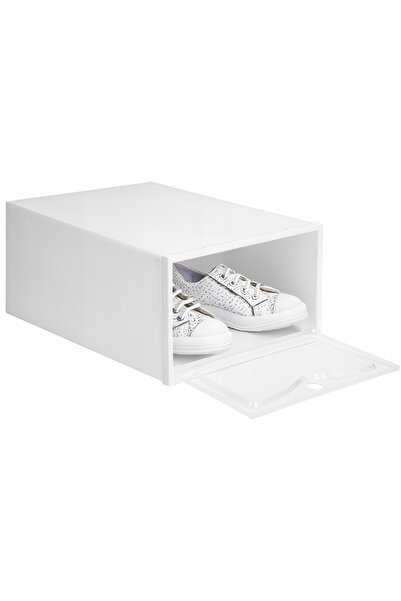 Gockowiak 10x cutii organizatoare pentru pantofi, pentru rafturi de dulap, ki...