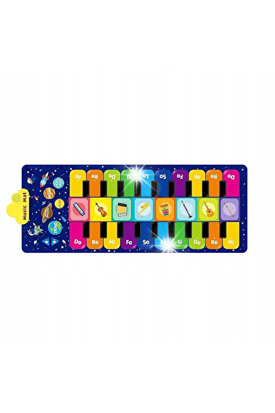 Ikonka Covoraș de dans interactiv muzical pentru copii, 8 instrumente, 10 mel...