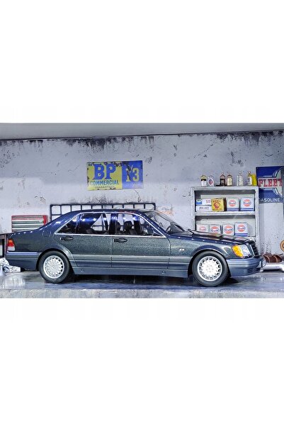 Pan i Pani Gadżet MERCEDES W140 S500 MODEL AUTO METALIC 1:24 CU SUNET ȘI LUMI...
