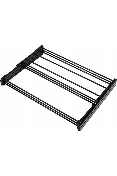 Promis Uscător de rufe, Uscător vertical pliabil pentru rufe, Negru, pentru b...