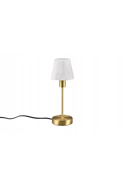 Trio Lampă de masă LUIS II Auriu, Metal/Sticlă, 40W, E14, IP20